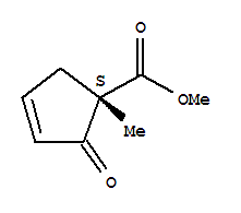 206755-00-2  3-Cyclopentene-1-carboxylicacid, 1-methyl-2-oxo-, methyl ester, (1S)-