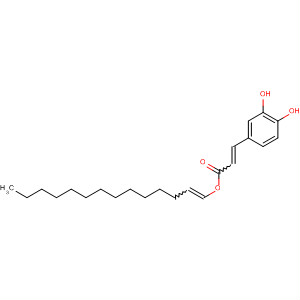 206884-50-6  2-Propenoic acid, 3-(3,4-dihydroxyphenyl)-, tetradecenyl ester 206884-50-6  2-Propenoic acid, 3-(3,4-dihydroxyphenyl)-, tetradecenyl ester