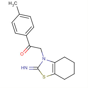 206983-57-5  Ethanone,1-(4-methylphenyl)-2-(4,5,6,7-tetrahydro-2-imino-3(2H)-benzothiazolyl)-