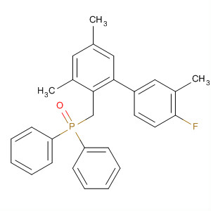 207220-69-7  Phosphine oxide,[(4'-fluoro-3,3',5-trimethyl[1,1'-biphenyl]-2-yl)methyl]diphenyl-