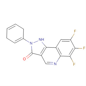 207231-12-7  3H-Pyrazolo[4,3-c]quinolin-3-one, 6,7,8-trifluoro-2,5-dihydro-2-phenyl-