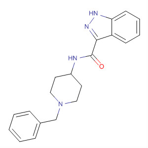 207296-87-5  1H-Indazole-3-carboxamide, N-[1-(phenylmethyl)-4-piperidinyl]-