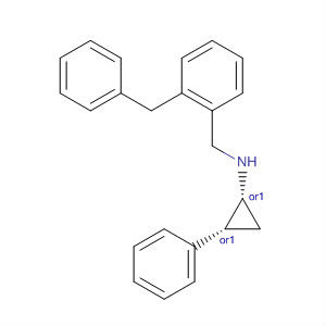 207790-98-5  Benzenemethanamine,N-[(1R,2R)-2-phenylcyclopropyl]-N-(phenylmethyl)-, rel-