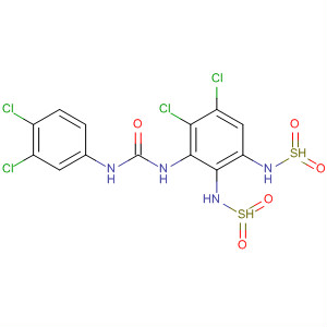 207795-78-6  1,3-Benzenedisulfonamide,4,5-dichloro-6-[[[(3,4-dichlorophenyl)amino]carbonyl]amino]-