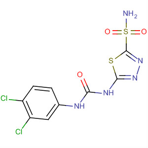 207795-80-0  1,3,4-Thiadiazole-2-sulfonamide,5-[[[(3,4-dichlorophenyl)amino]carbonyl]amino]-