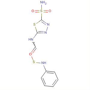 207795-85-5  1,3,4-Thiadiazole-2-sulfonamide,5-[[(phenylamino)thioxomethyl]amino]-
