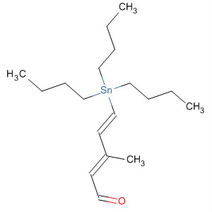 207915-64-8  2,4-Pentadienal, 3-methyl-5-(tributylstannyl)-, (2E,4E)- 207915-64-8  2,4-Pentadienal, 3-methyl-5-(tributylstannyl)-, (2E,4E)-