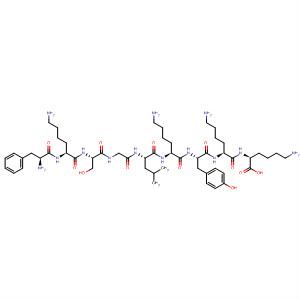 207972-52-9  L-Lysine,L-phenylalanyl-L-lysyl-L-serylglycyl-L-leucyl-L-lysyl-L-tyrosyl-L-lysyl-