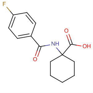 208121-95-3  Cyclohexanecarboxylic acid, 1-[(4-fluorobenzoyl)amino]-