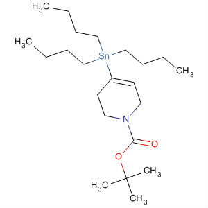 208465-07-0  1(2H)-Pyridinecarboxylic acid, 3,6-dihydro-4-(tributylstannyl)-,1,1-dimethylethyl ester