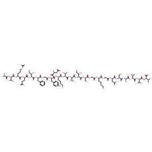 208927-28-0  L-Threonine,L-alanyl-L-valyl-L-arginyl-L-glutaminyl-L-isoleucyl-L-phenylalanylglycyl-L-a-aspartyl-L-tyrosyl-L-lysyl-L-threonyl-L-threonyl-L-isoleucyl-L-cysteinylglycyl-L-lysylglycyl-L-leucyl-L-seryl-L-alanyl-L-threonyl-L-valyl-