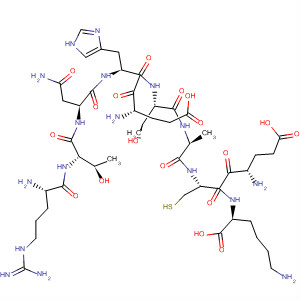 209048-25-9  L-Lysine,L-arginyl-L-threonyl-L-asparaginyl-L-a-glutamyl-L-histidyl-L-threonyl-L-alanyl-L-a-glutamyl-L-cysteinyl-