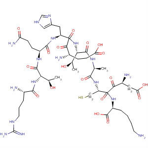 209048-27-1  L-Lysine,L-arginyl-L-threonyl-L-glutaminyl-L-a-glutamyl-L-histidyl-L-threonyl-L-alanyl-L-a-aspartyl-L-cysteinyl-