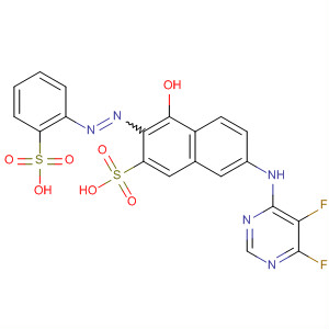 209124-23-2  2-Naphthalenesulfonic acid,7-[(5,6-difluoro-4-pyrimidinyl)amino]-4-hydroxy-3-[(2-sulfophenyl)azo]-