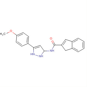 209224-24-8  1H-Indene-2-carboxamide,2,3-dihydro-N-[5-(4-methoxyphenyl)-1H-pyrazol-3-yl]-