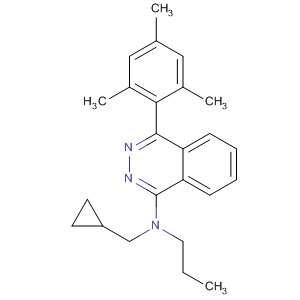 209416-14-8  1-Phthalazinamine,N-(cyclopropylmethyl)-N-propyl-4-(2,4,6-trimethylphenyl)-