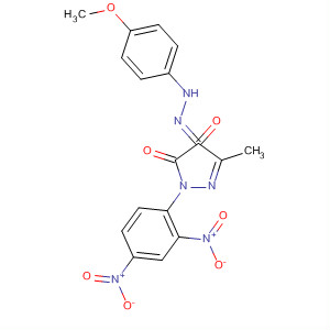 20954-46-5  1H-Pyrazole-4,5-dione, 1-(2,4-dinitrophenyl)-3-methyl-,4-[(4-methoxyphenyl)hydrazone]