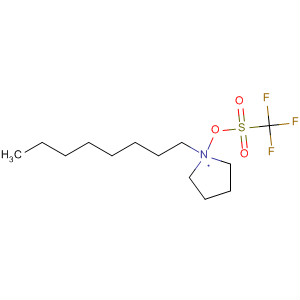 209625-74-1  Methanesulfonic acid, trifluoro-, (3S,4S)-1-octyl-3,4-pyrrolidinediyl ester