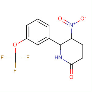 209666-24-0  2-Piperidinone, 5-nitro-6-[3-(trifluoromethoxy)phenyl]-