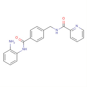 209783-27-7  2-Pyridinecarboxamide,N-[[4-[[(2-aminophenyl)amino]carbonyl]phenyl]methyl]-