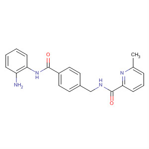 209783-29-9  2-Pyridinecarboxamide,N-[[4-[[(2-aminophenyl)amino]carbonyl]phenyl]methyl]-6-methyl-
