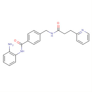 209783-61-9  3-Pyridinepropanamide,N-[[4-[[(2-aminophenyl)amino]carbonyl]phenyl]methyl]-