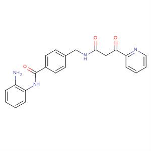 209783-66-4  3-Pyridinepropanamide,N-[[4-[[(2-aminophenyl)amino]carbonyl]phenyl]methyl]-b-oxo-
