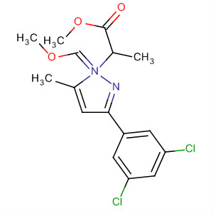 209801-55-8  1H-Pyrazole-1-propanoic acid,3-(3,5-dichlorophenyl)-a-(methoxymethylene)-5-methyl-, methyl ester