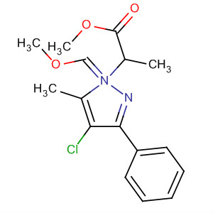 209801-56-9  1H-Pyrazole-1-propanoic acid,4-chloro-a-(methoxymethylene)-5-methyl-3-phenyl-, methyl ester