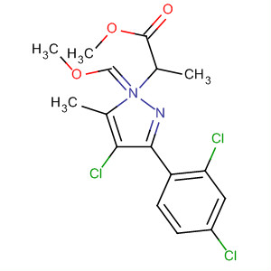 209801-63-8  1H-Pyrazole-1-propanoic acid,4-chloro-3-(2,4-dichlorophenyl)-a-(methoxymethylene)-5-methyl-, methylester