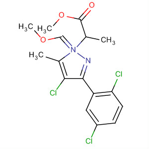 209801-65-0  1H-Pyrazole-1-propanoic acid,4-chloro-3-(2,5-dichlorophenyl)-a-(methoxymethylene)-5-methyl-, methylester