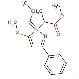209801-86-5  1H-Pyrazole-1-propanoic acid,a-(methoxymethylene)-5-(methylthio)-3-phenyl-, methyl ester