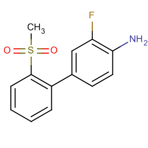 209960-89-4  [1,1'-Biphenyl]-4-amine, 3-fluoro-2'-(methylsulfonyl)-