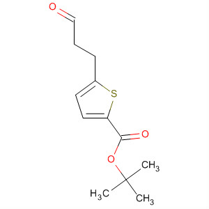 210115-22-3  2-Thiophenecarboxylic acid, 5-(3-oxopropyl)-, 1,1-dimethylethyl ester