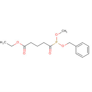210358-03-5  Pentanoic acid, 5-[methoxy(phenylmethoxy)phosphinyl]-5-oxo-, ethylester