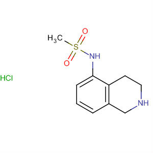 210538-75-3  Methanesulfonamide, N-(1,2,3,4-tetrahydro-5-isoquinolinyl)-,monohydrochloride
