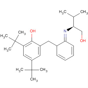 210626-68-9  Phenol,2,4-bis(1,1-dimethylethyl)-6-[(E)-[[(1S)-1-(hydroxymethyl)-2-methylpropyl]imino]phenylmethyl]-