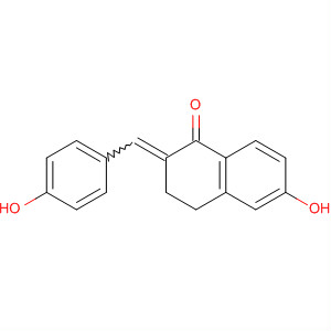 210644-11-4  1(2H)-Naphthalenone,3,4-dihydro-6-hydroxy-2-[(4-hydroxyphenyl)methylene]-