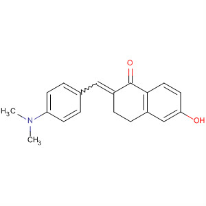 210644-13-6  1(2H)-Naphthalenone,2-[[4-(dimethylamino)phenyl]methylene]-3,4-dihydro-6-hydroxy-