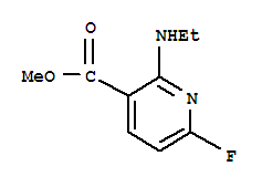 210697-19-1  3-Pyridinecarboxylicacid, 2-(ethylamino)-6-fluoro-, methyl ester