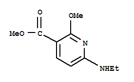 210697-22-6  3-Pyridinecarboxylicacid, 6-(ethylamino)-2-methoxy-, methyl ester