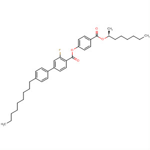 210753-36-9  [1,1'-Biphenyl]-4-carboxylic acid, 3-fluoro-4'-nonyl-,4-[[[(1S)-1-methylheptyl]oxy]carbonyl]phenyl ester