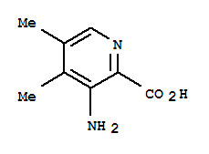 211318-92-2  2-Pyridinecarboxylicacid, 3-amino-4,5-dimethyl- 211318-92-2  2-Pyridinecarboxylicacid, 3-amino-4,5-dimethyl-