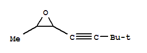 212687-69-9  Oxirane,2-(3,3-dimethyl-1-butyn-1-yl)-3-methyl-