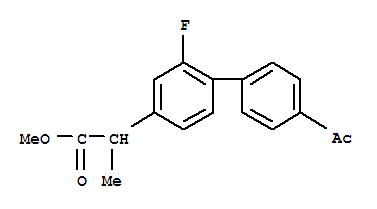 215175-83-0  [1,1'-Biphenyl]-4-aceticacid, 4'-acetyl-2-fluoro-a-methyl-, methyl ester