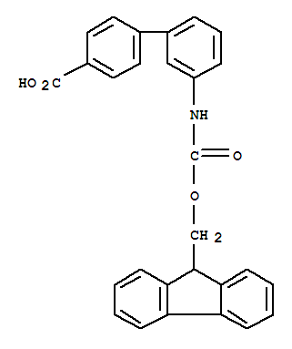 215248-47-8  [1,1'-Biphenyl]-4-carboxylicacid, 3'-[[(9H-fluoren-9-ylmethoxy)carbonyl]amino]-