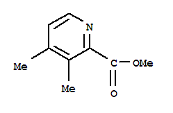 215436-31-0  2-Pyridinecarboxylicacid, 3,4-dimethyl-, methyl ester 215436-31-0  2-Pyridinecarboxylicacid, 3,4-dimethyl-, methyl ester
