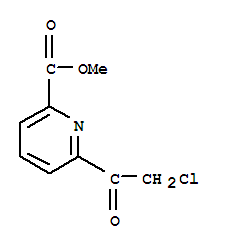 216160-41-7  2-Pyridinecarboxylicacid, 6-(2-chloroacetyl)-, methyl ester 216160-41-7  2-Pyridinecarboxylicacid, 6-(2-chloroacetyl)-, methyl ester