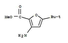 216574-57-1  2-Furancarboxylic acid,3-amino-5-(1,1-dimethylethyl)-, methyl ester 216574-57-1  2-Furancarboxylic acid,3-amino-5-(1,1-dimethylethyl)-, methyl ester