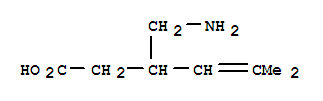 216576-74-8  4-Hexenoic acid,3-(aminomethyl)-5-methyl-